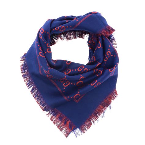 foulard gucci blu|gucci foulard outlet online.